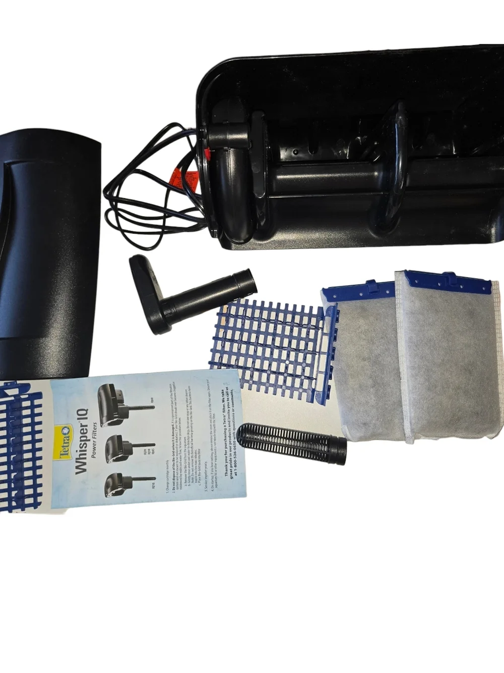 Tetra Whisper IQ Aquarium Filter - 60 Gallons With Stay Clean Technology